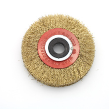 high quality hard and springy wire brush for cleaning castings